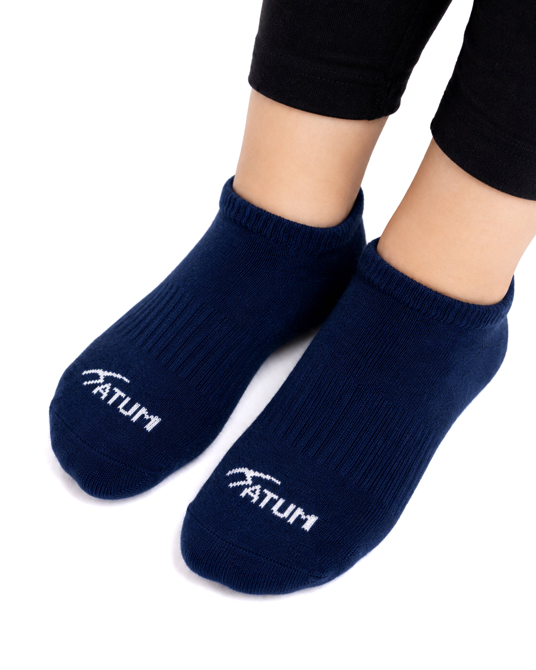 Kids Low-Cut MixGreen Training Socks-Pack of 3-Atum -14244808