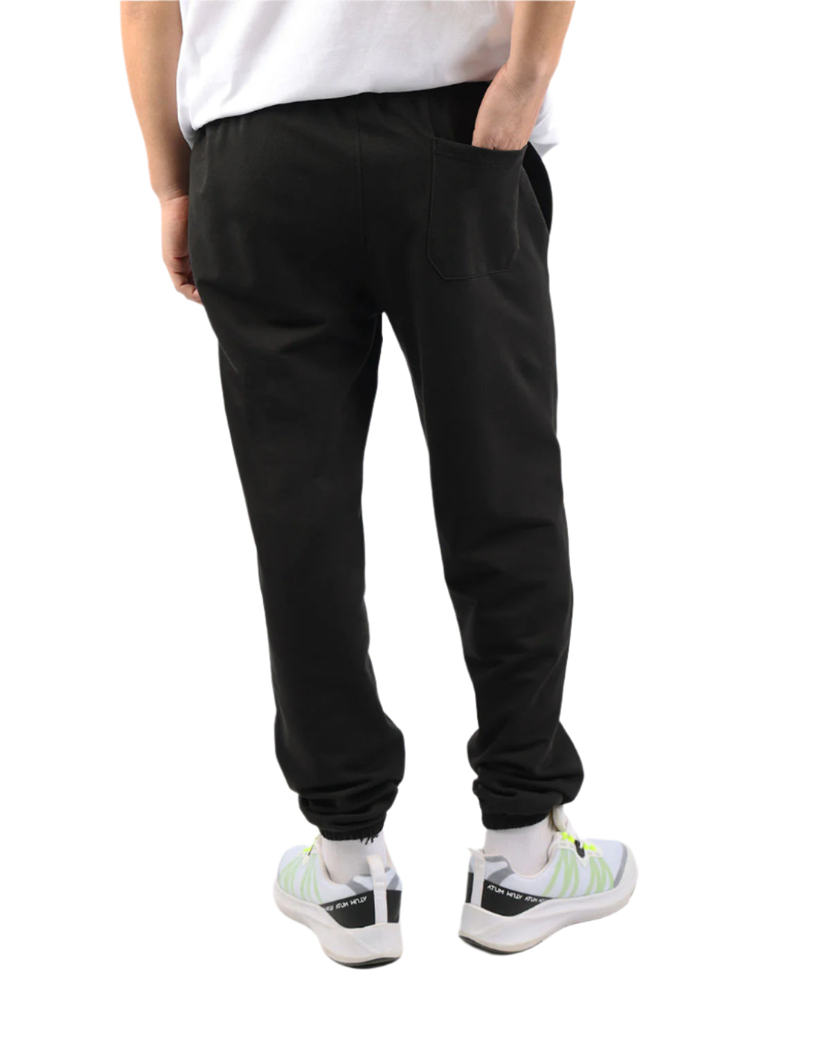 Active Comfort Men's Black Sweatpants-Atum -29898820