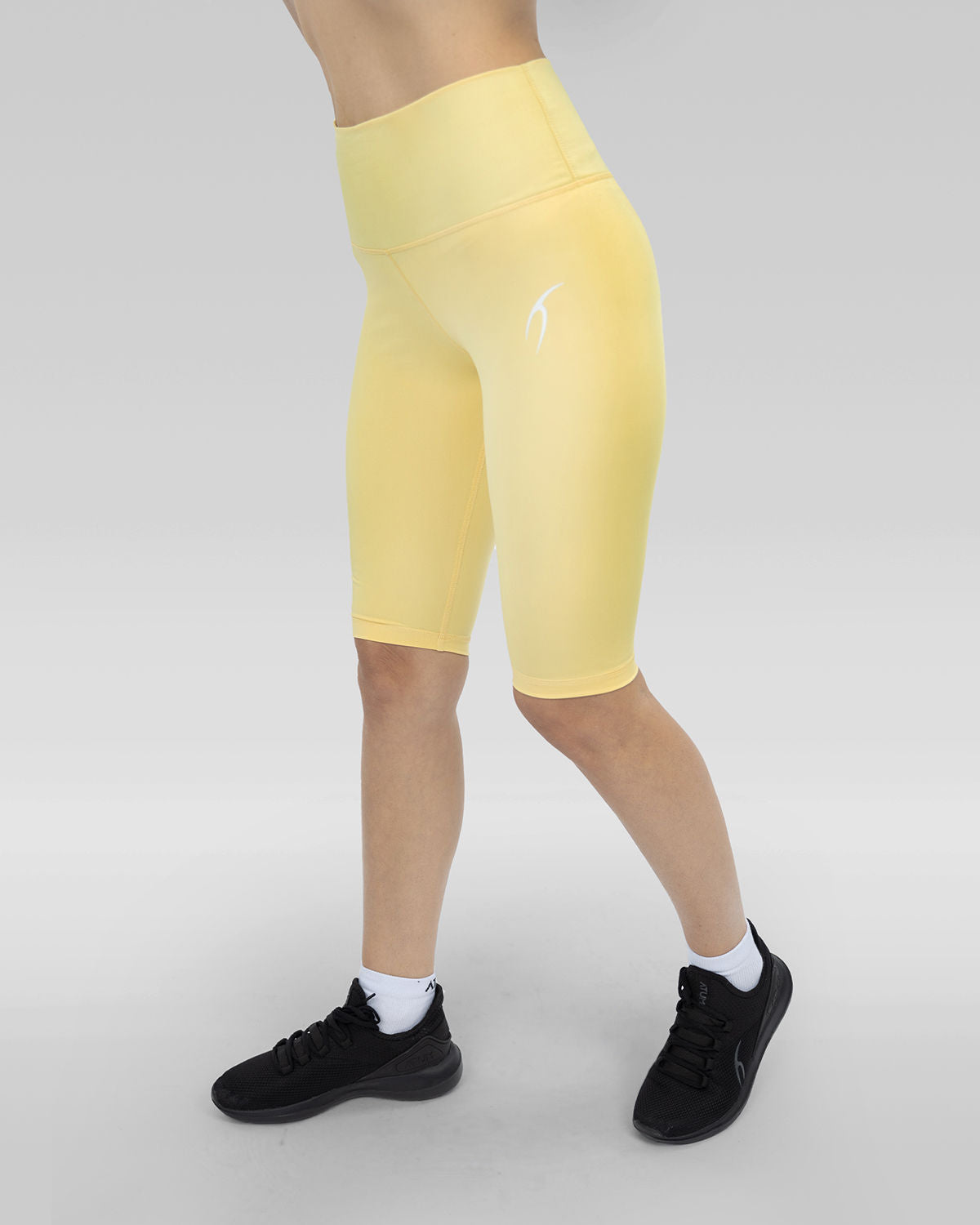 Basic Essentials Yellow Short Leggings-Atum -32161010
