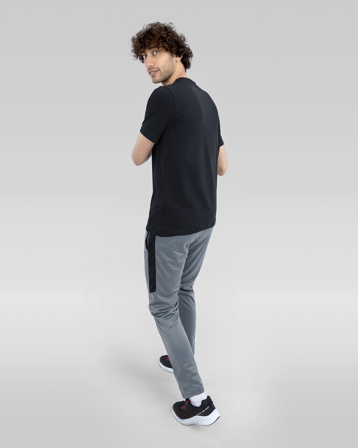 Men's Dynamic Gray Sweatpants-Atum -30654123