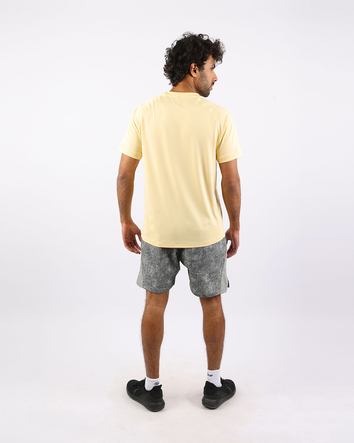 Energy Flow Men's Yellow T-Shirt-Atum -63898783