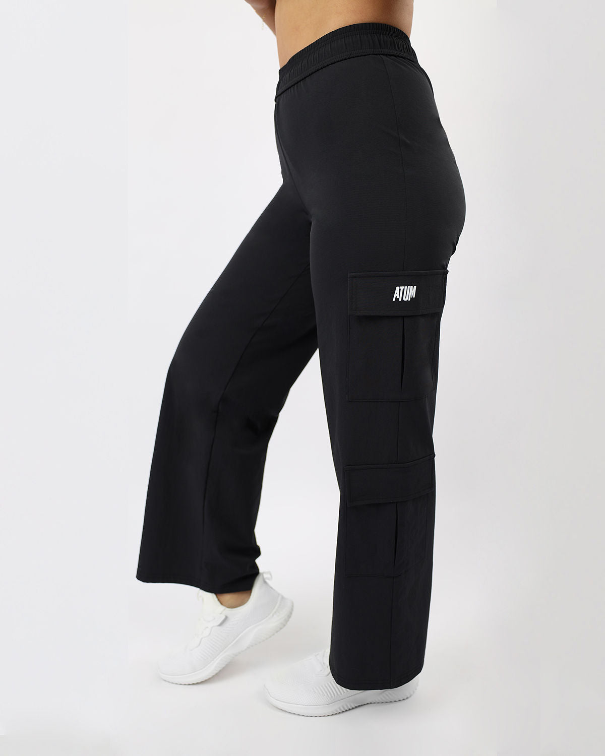 Women's Cargo Navy Pants-Atum -2235521