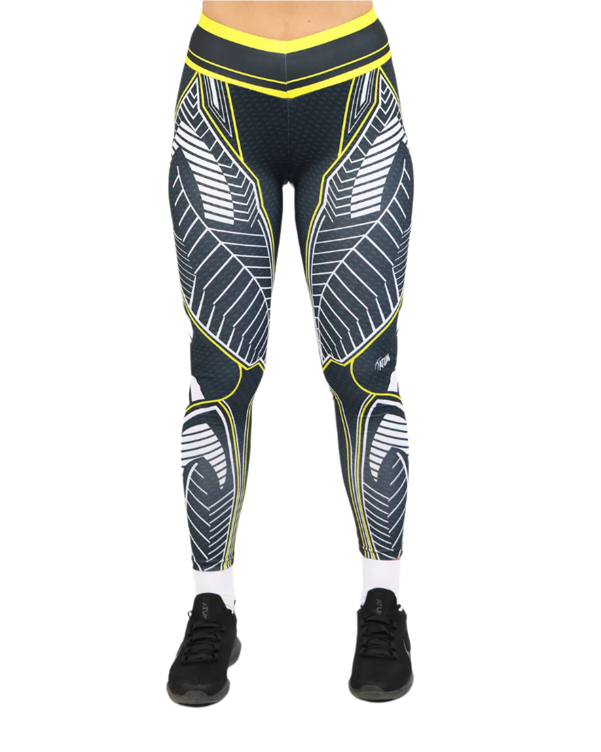Strike Performance Yellow Leggings-Atum -37345221