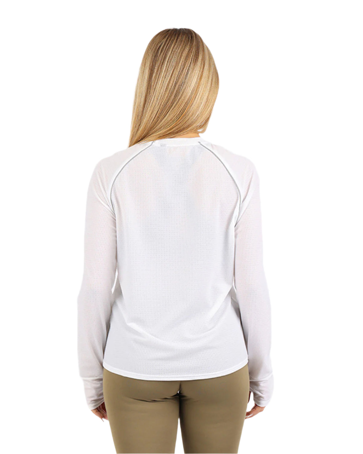 Long-Sleeve Training White Top-Atum -13666994