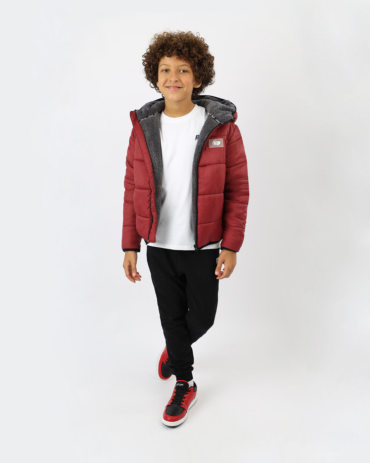 Boy's Hooded Puffer Jacket