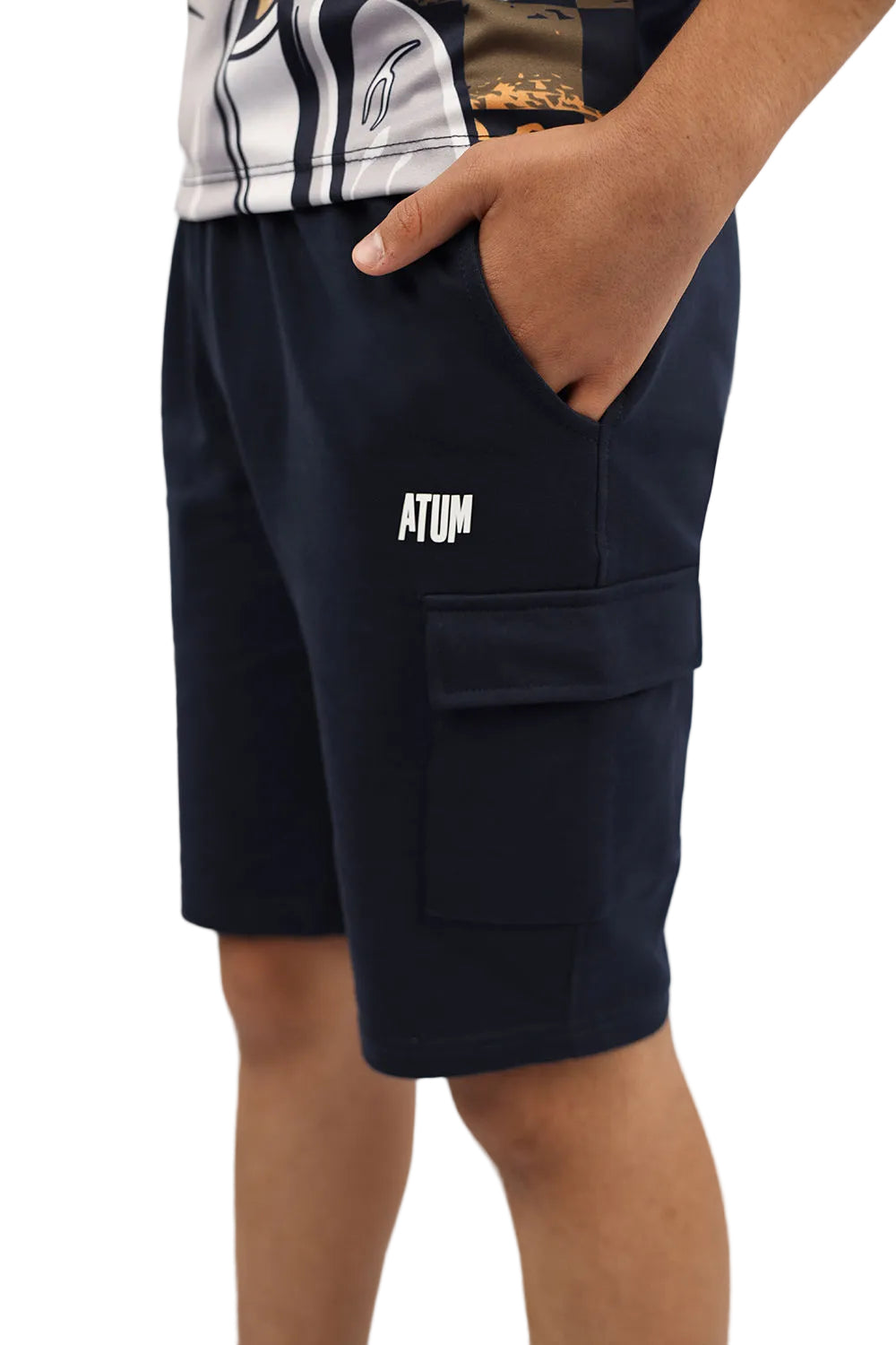 Boy's Premium Navy Short-Atum -82501715
