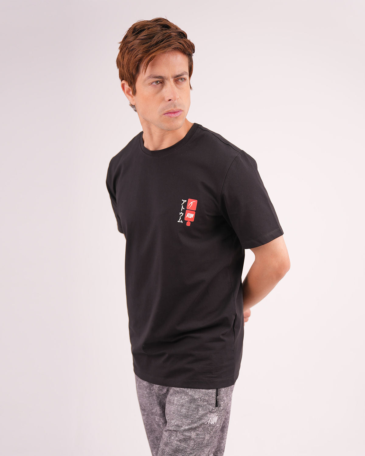 Dragon Strike Graphic Black T-Shirt-Atum -21676912