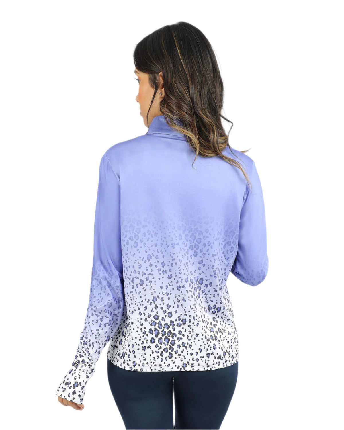 Colored Print Purple Jacket-Atum -57019150