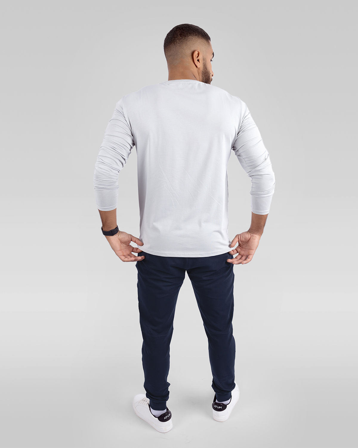 Optimum Men's Gray T-Shirt-Atum -63120712