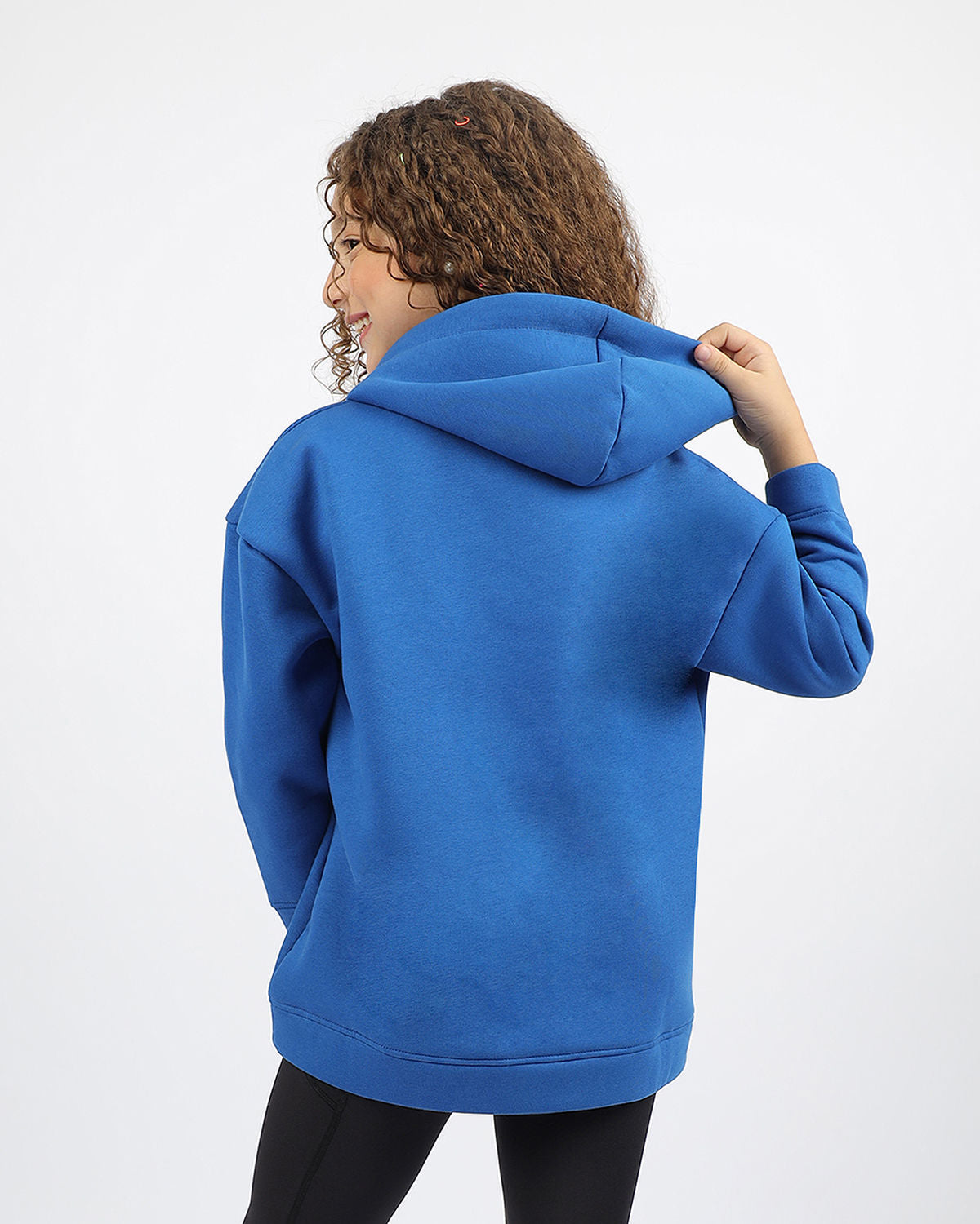 Oversized Girl's Blue Sweatshirt-Atum -54608168
