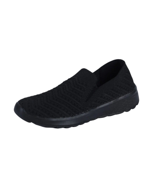 Stylish Slip-On Black Women Shoes-Atum -86703642