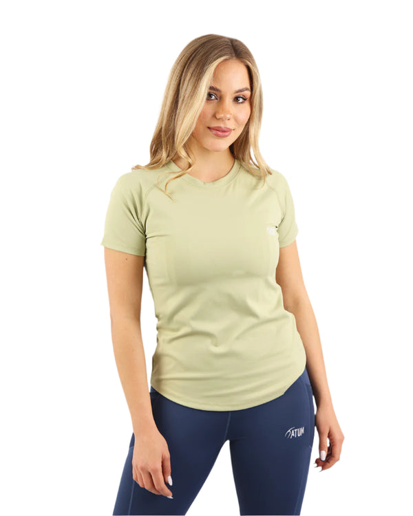 Aeroflex Breathable Green Women's Top-Atum -13724149