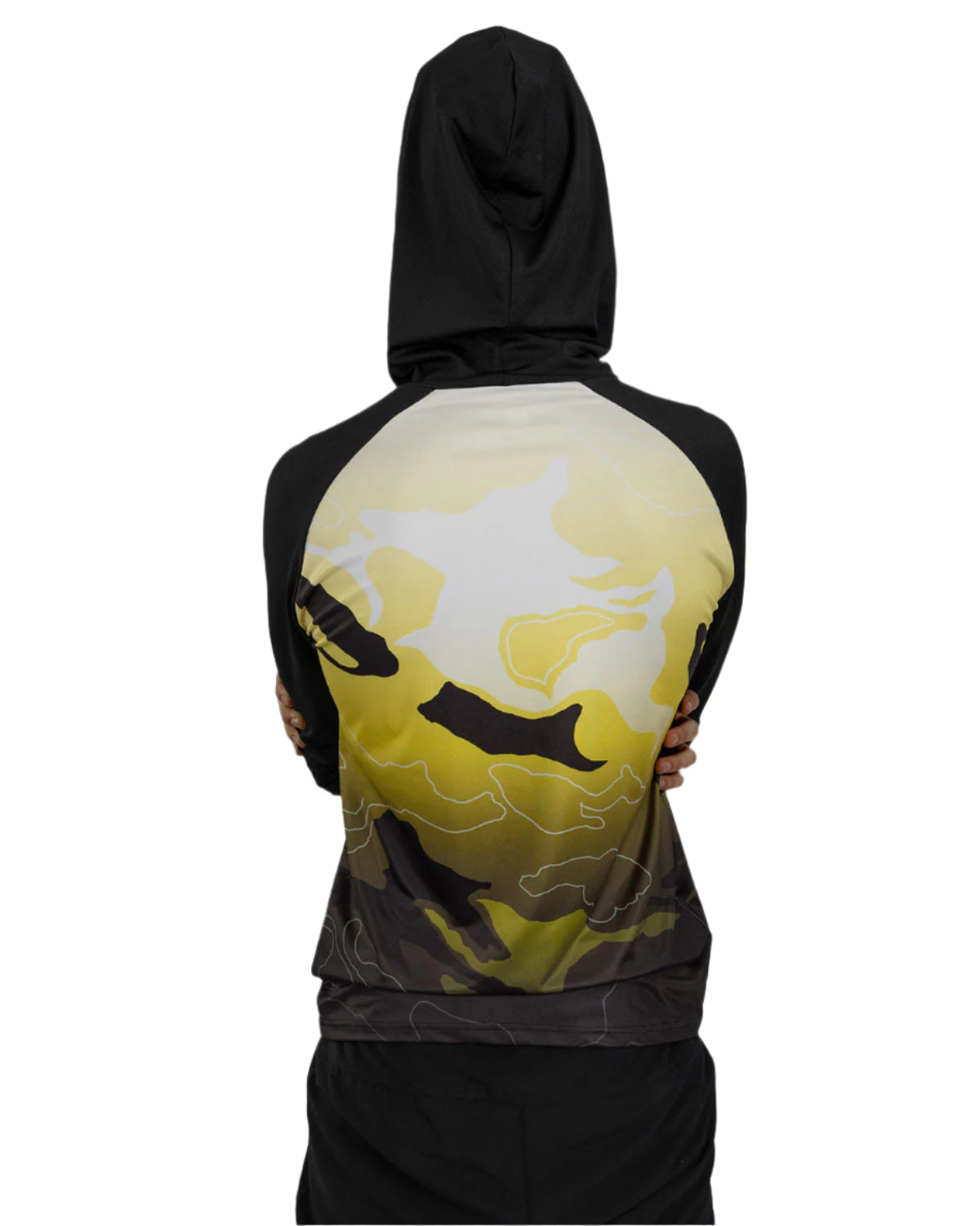 Training Long Sleeves Men's Yellow T-Shirt-Atum -30182807