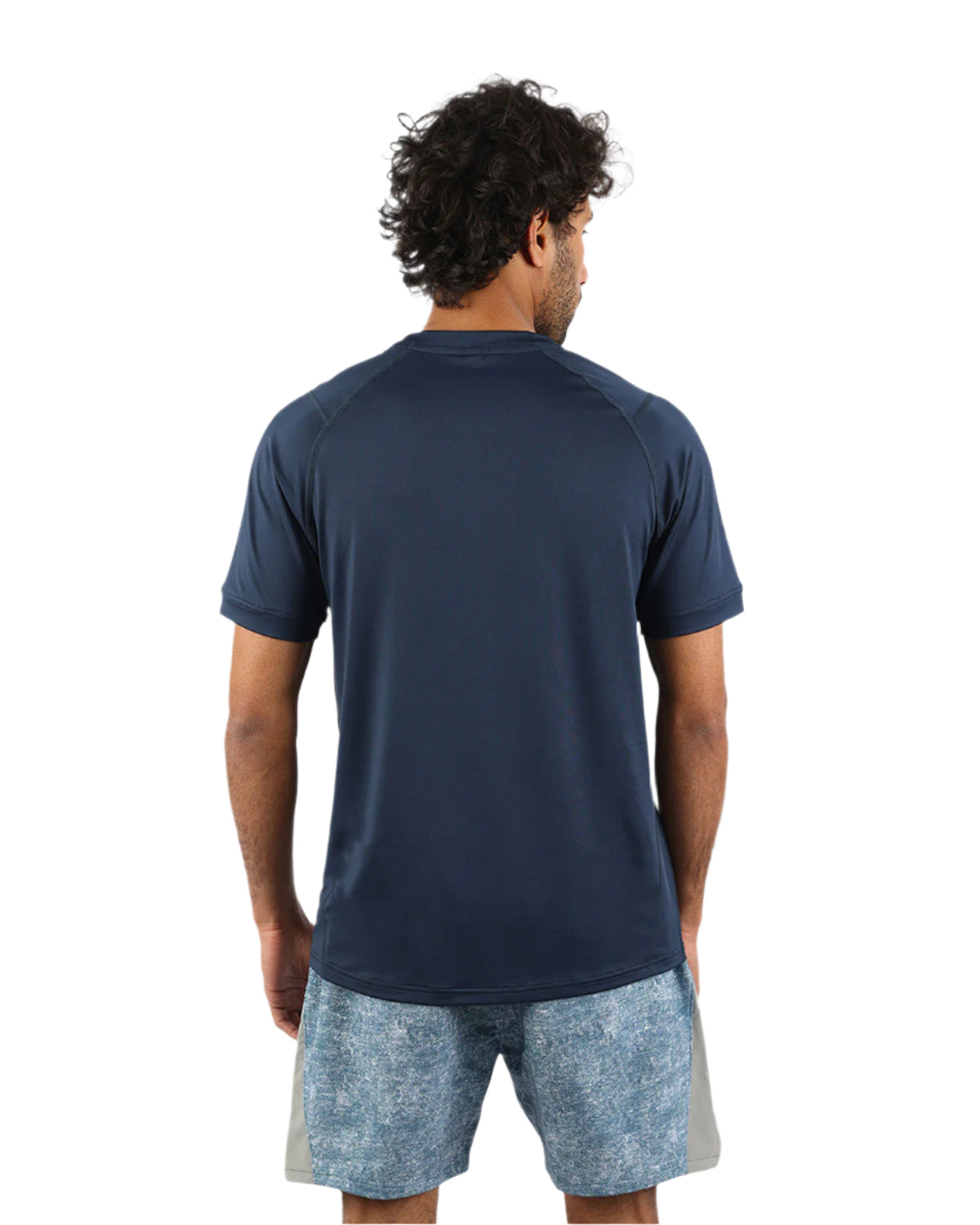Energy Flow Men's Navy T-Shirt-Atum -42394433