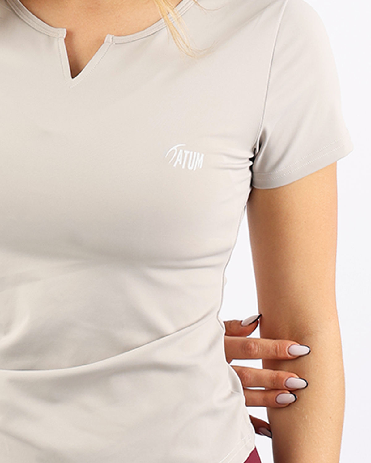 Aeroflex Women's Gray T-Shirt-Atum -41529570