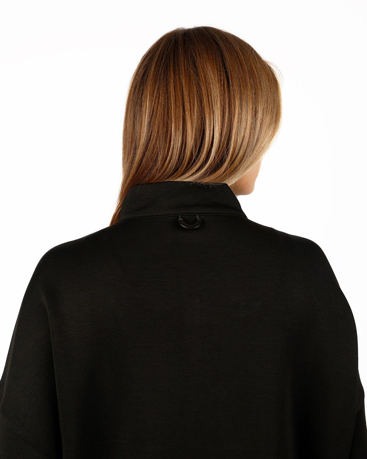 HalfZip Women's Black Tracksuit-Atum -3831111