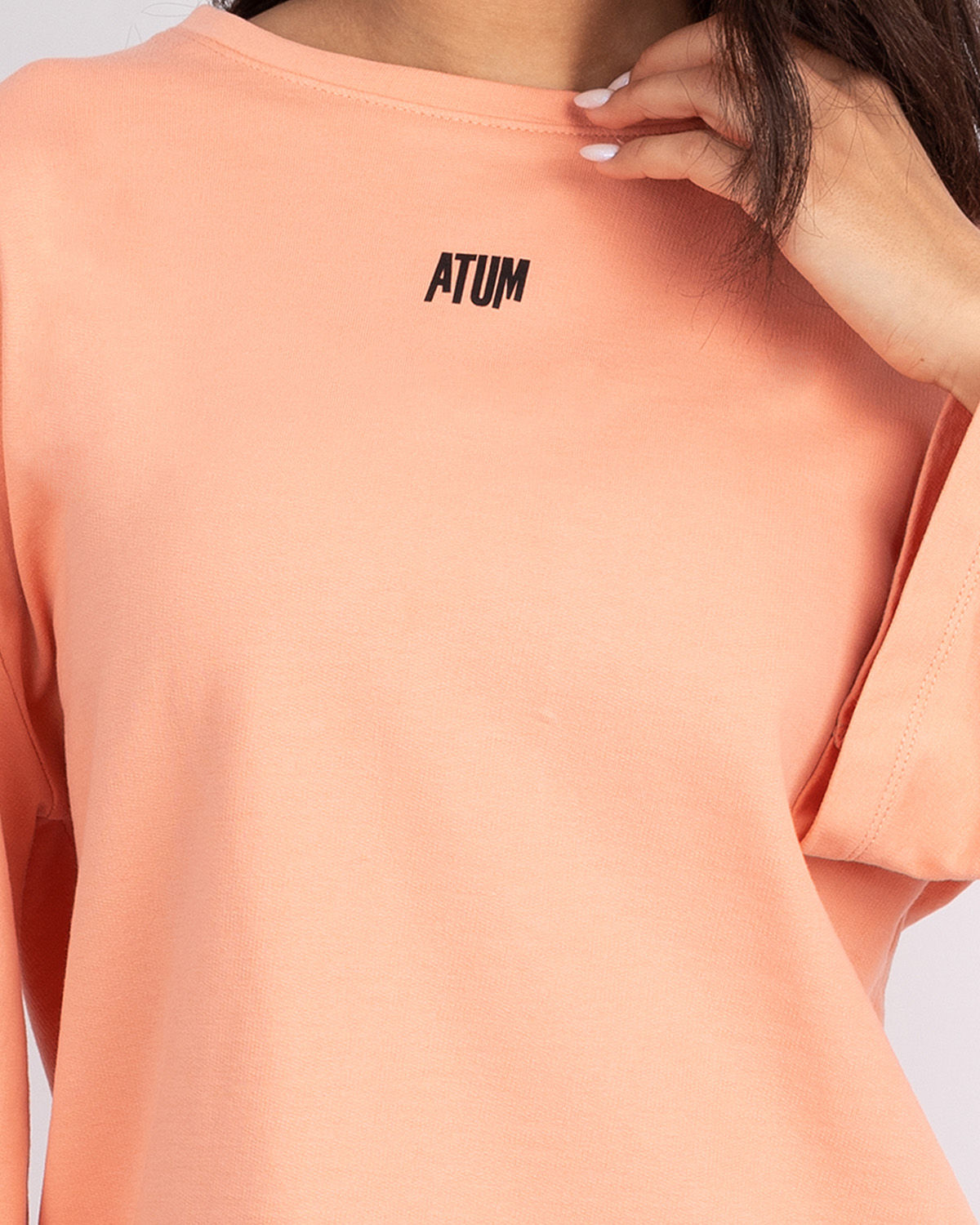 Elegance Oversize Coral T-Shirt-Atum -80230947