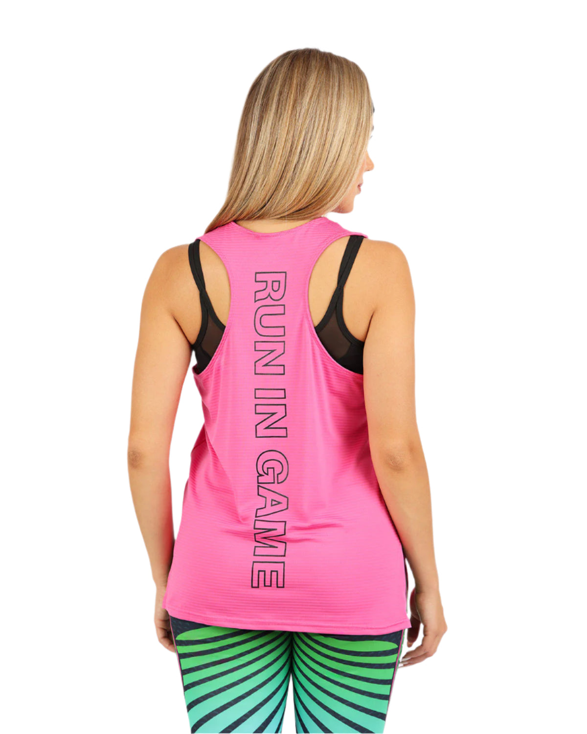 Vivid Motion Fuchsia Tank Top-Atum -13378795