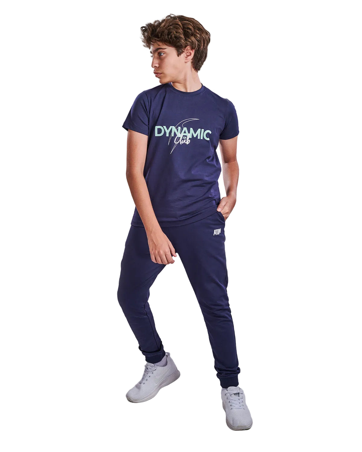 Boy's Dynamic Club Navy T-Shirt