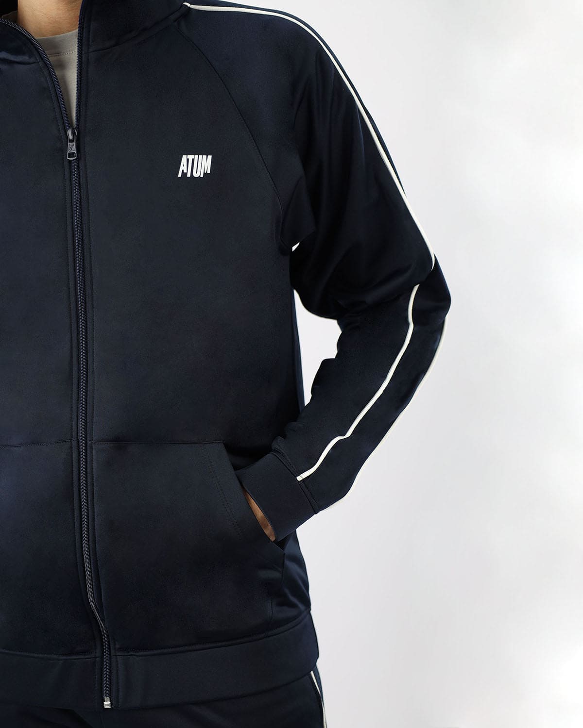 Men's Basic Navy Tracksuit-Atum -59531168