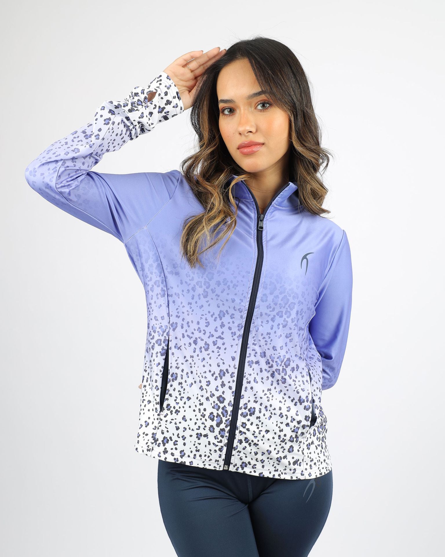 Women's Colored Print Jacket