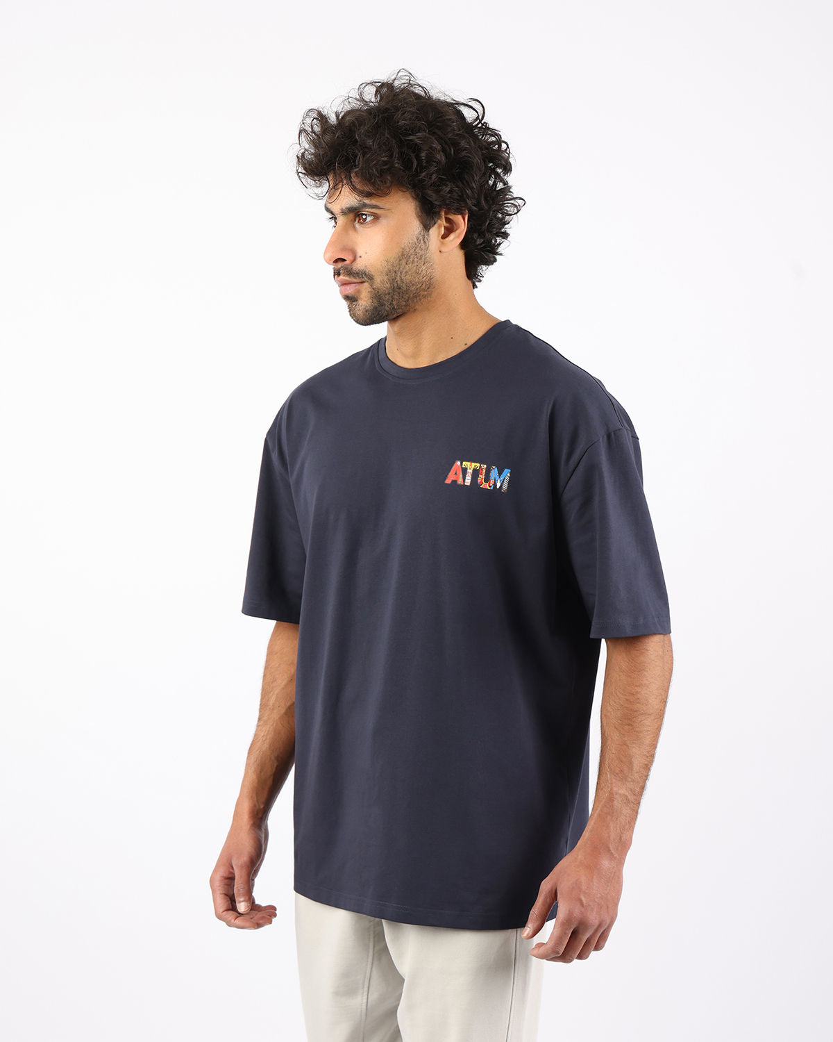 Cultural Republic Navy T-Shirt-Atum -88758634
