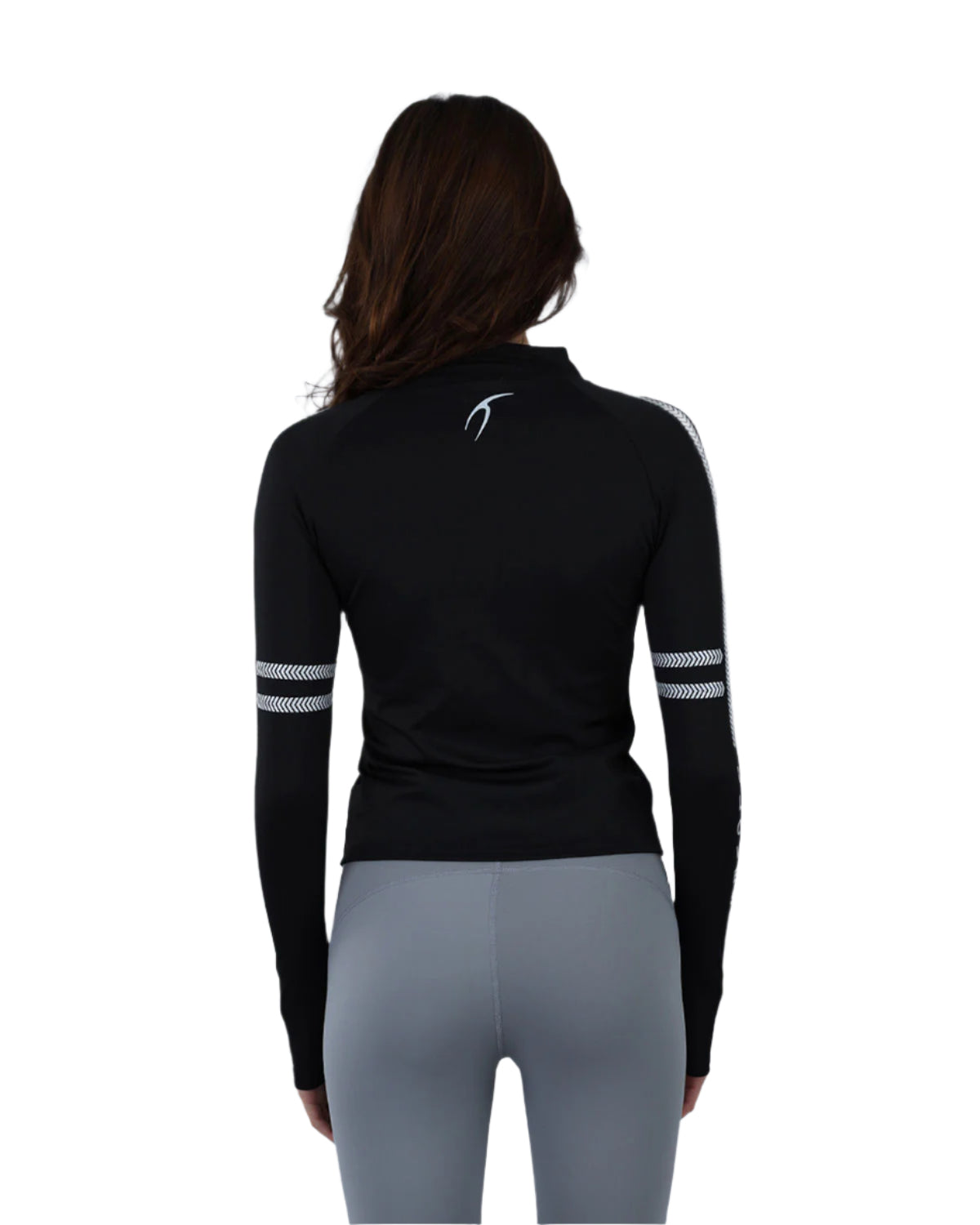 Athleisure Inspire Zip Black Jacket-Atum -63058529