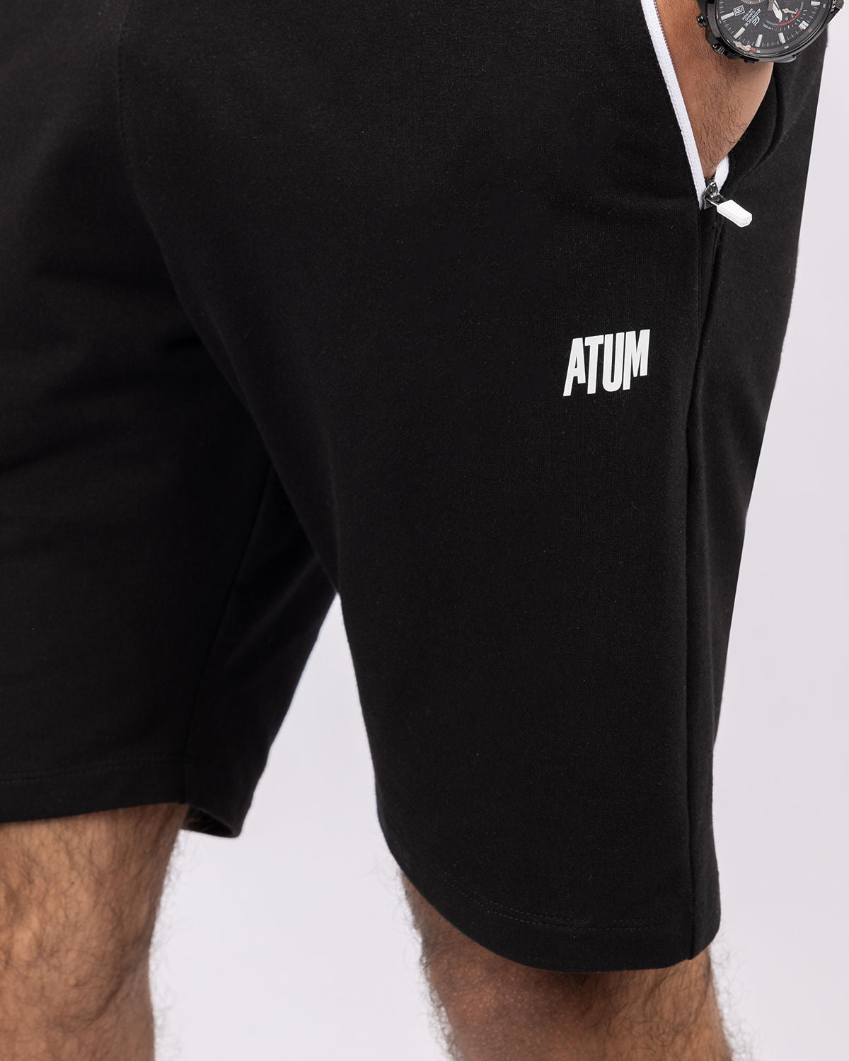 Men's Black Standard Fit-Short-Atum -49196709