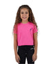 Alice Cropped Fuchsia T-Shirt