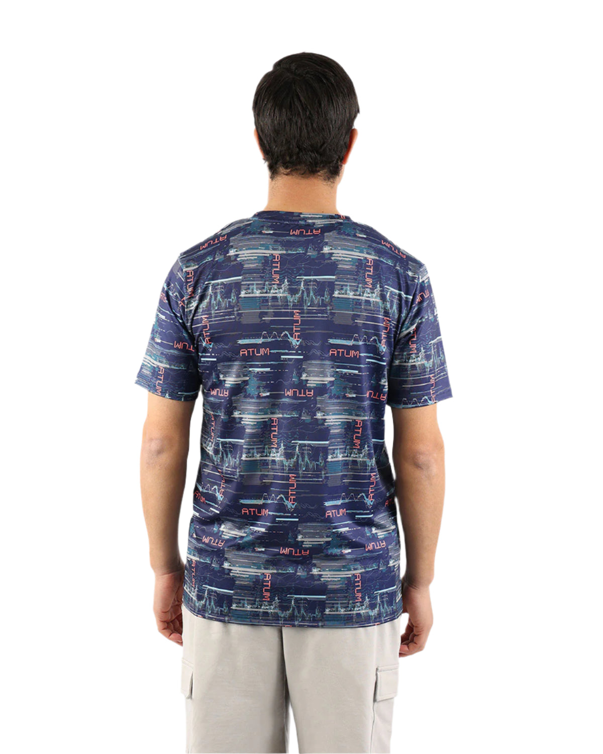 Cyberwave Men's Navy T-Shirt-Atum -49743951