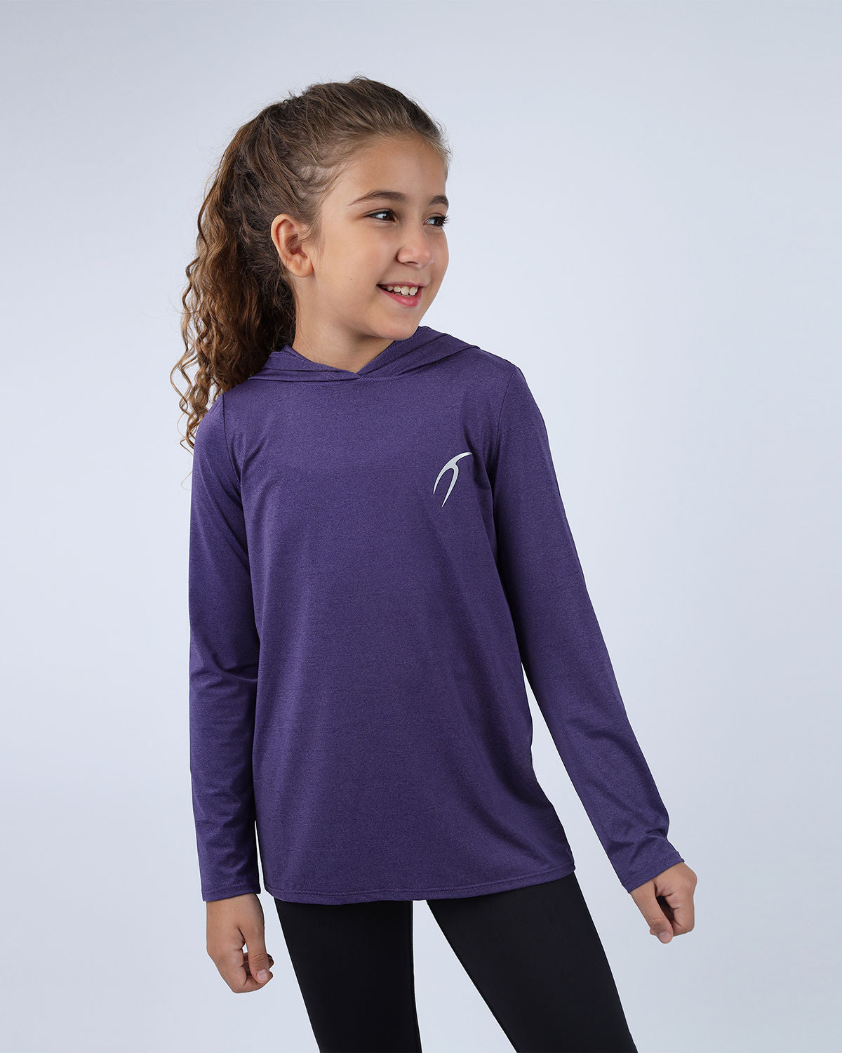 Vivid Long-Sleeve Purple Hoodie-Atum -16914932