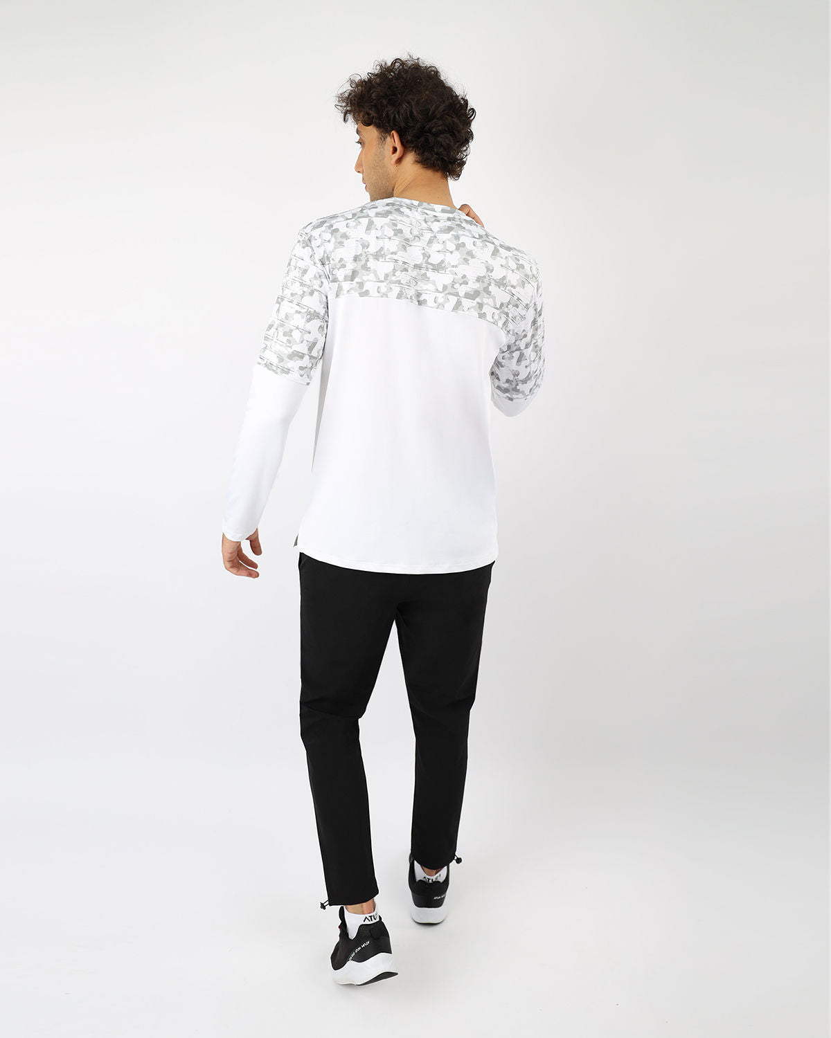 Slim Fit Black Jogger Pants-Atum -69873197