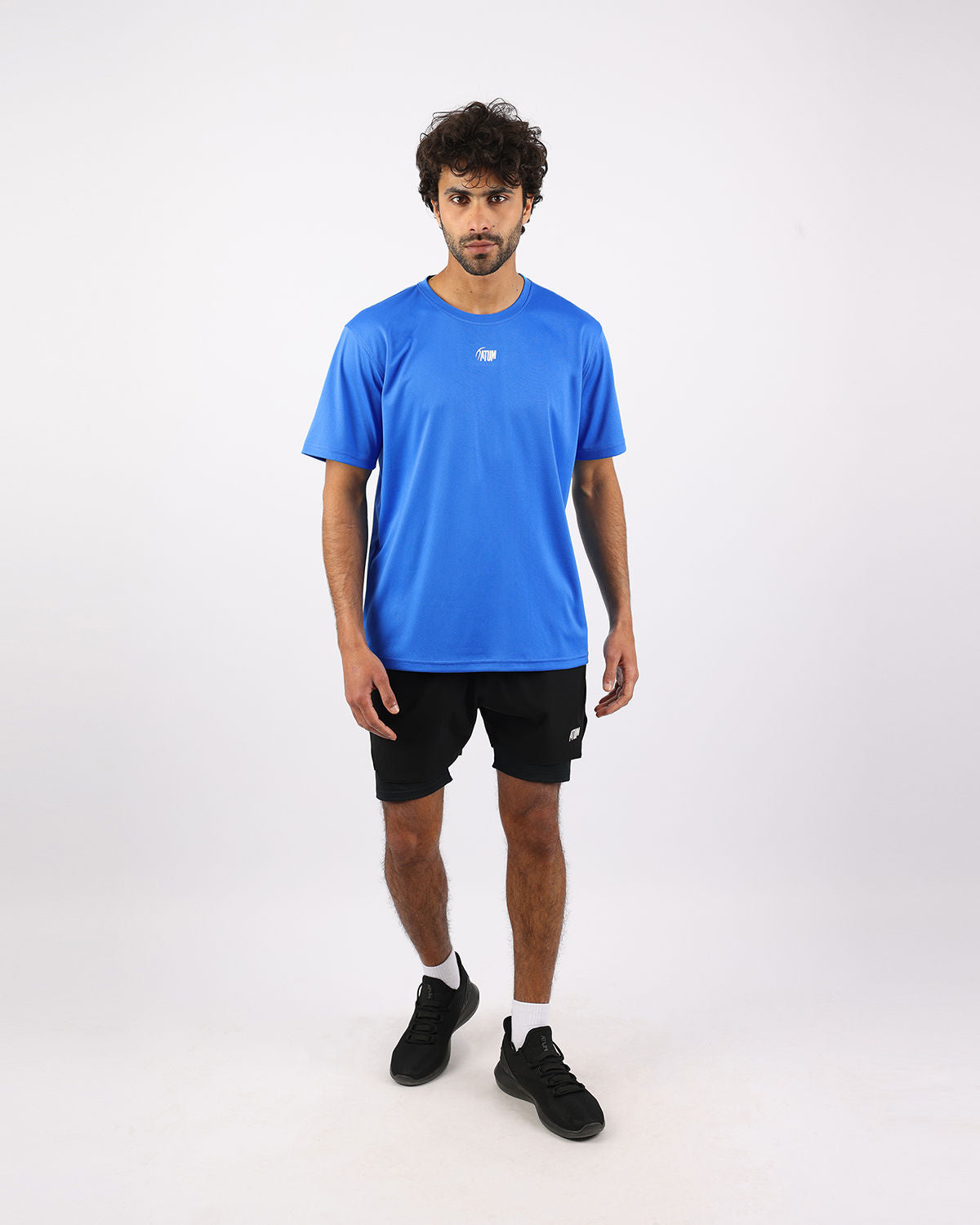 Prime Fit Men's Blue T-Shirt-Atum -54104280