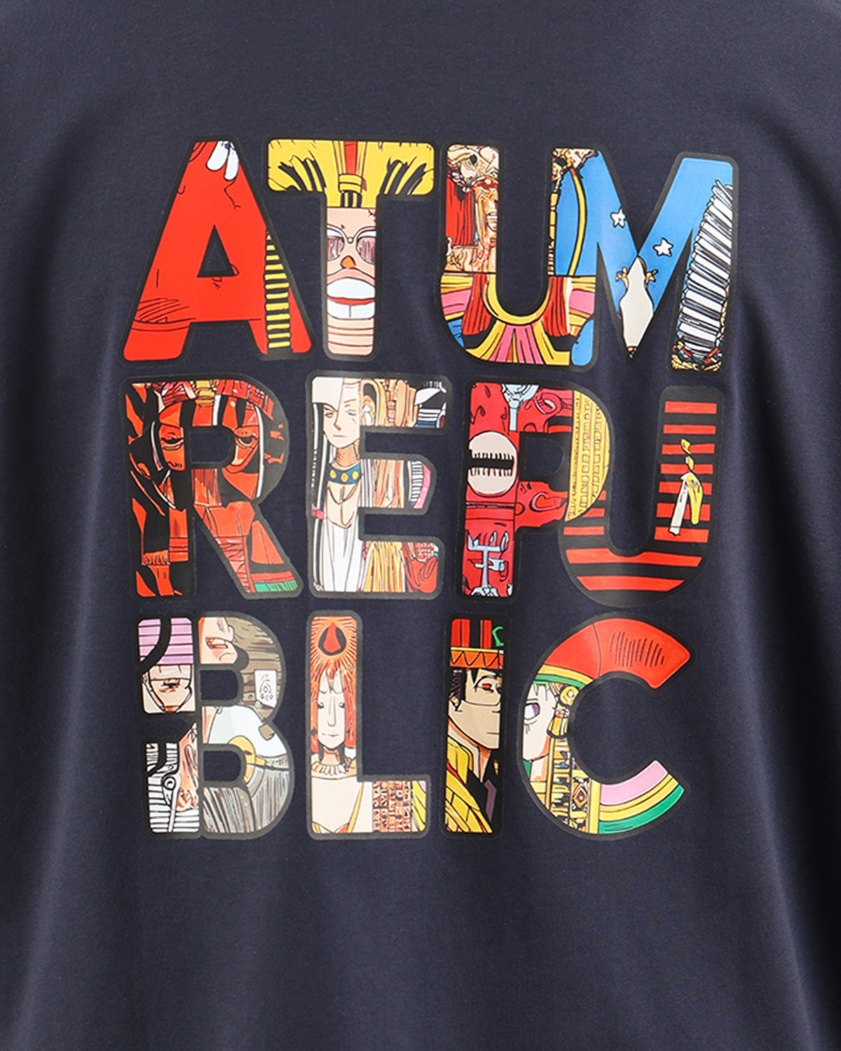 Cultural Republic Navy T-Shirt-Atum -25836939