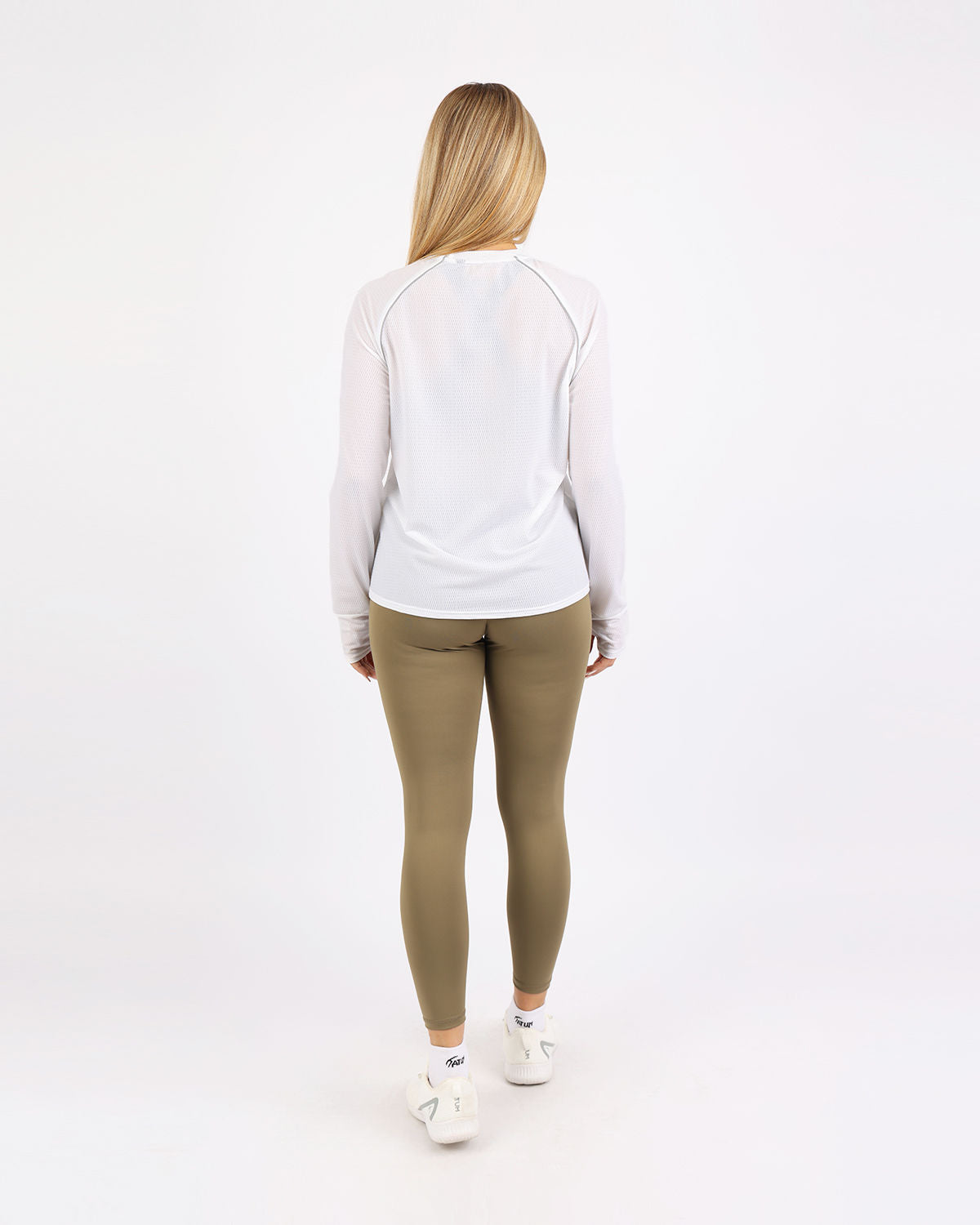 Long-Sleeve Training White Top-Atum -51271526