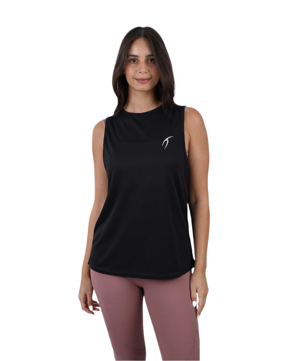 Modal Yoga Black Tank Top-Atum -33885739