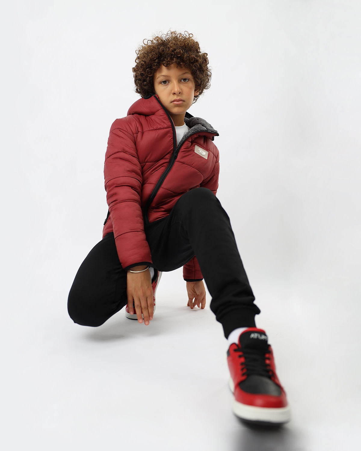 Boy's Hooded Puffer Jacket