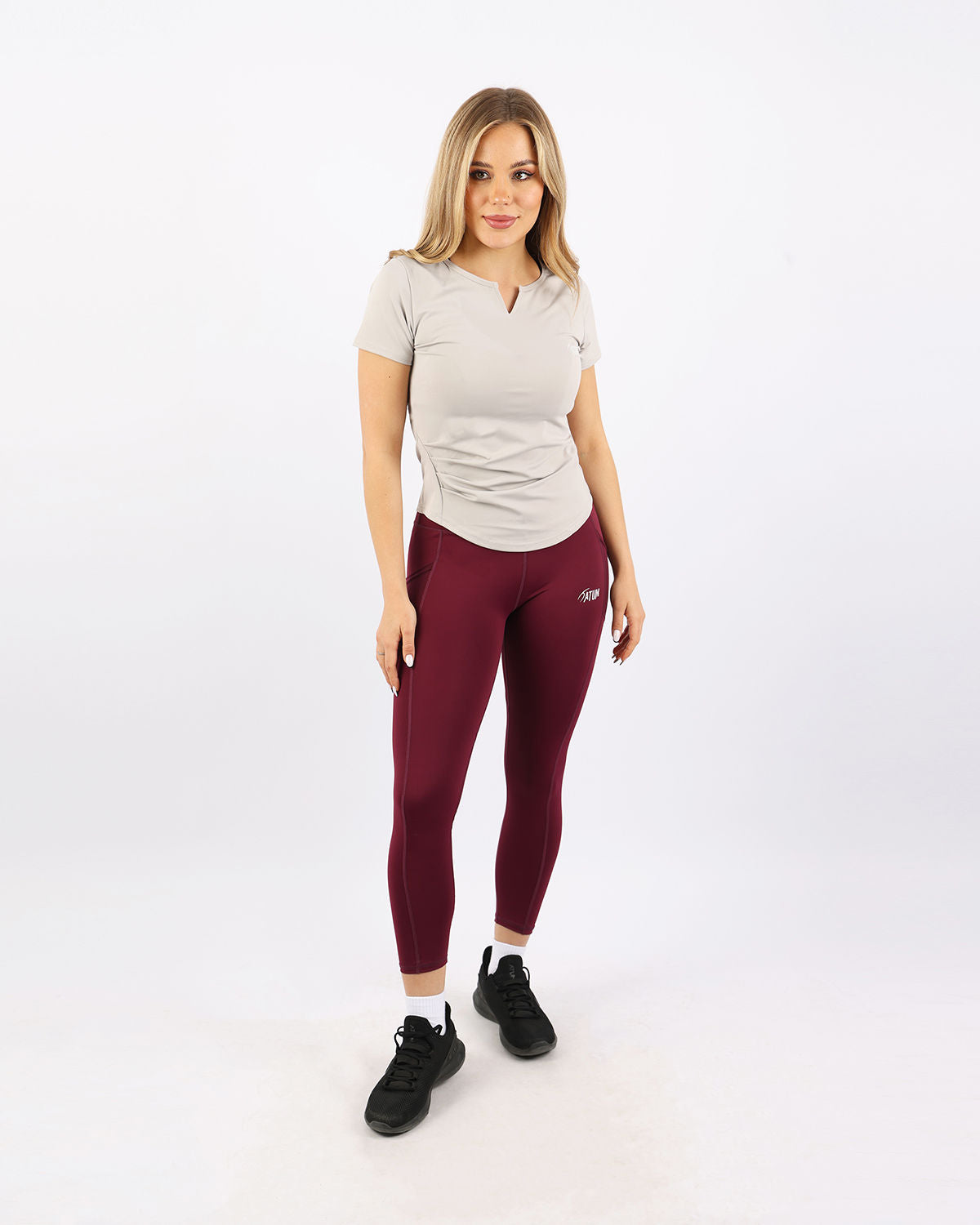 Aeroflex Women's Gray T-Shirt-Atum -18745387