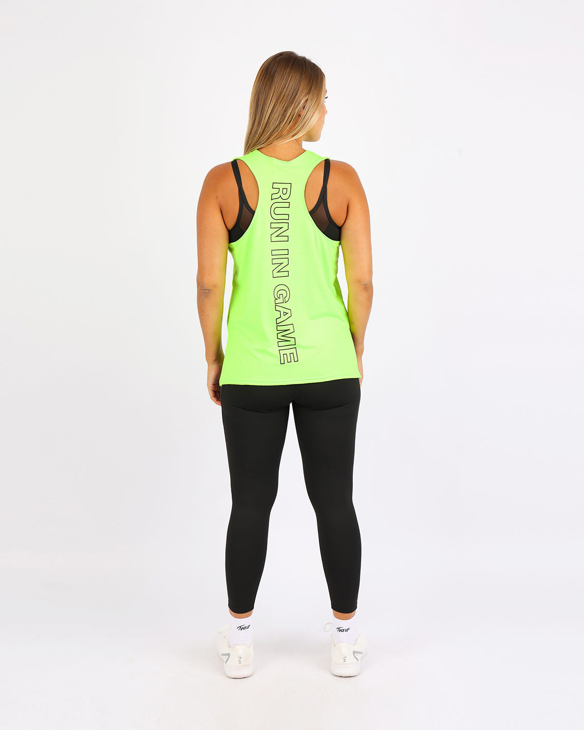 Vivid Motion Green Tank Top-Atum -45942338