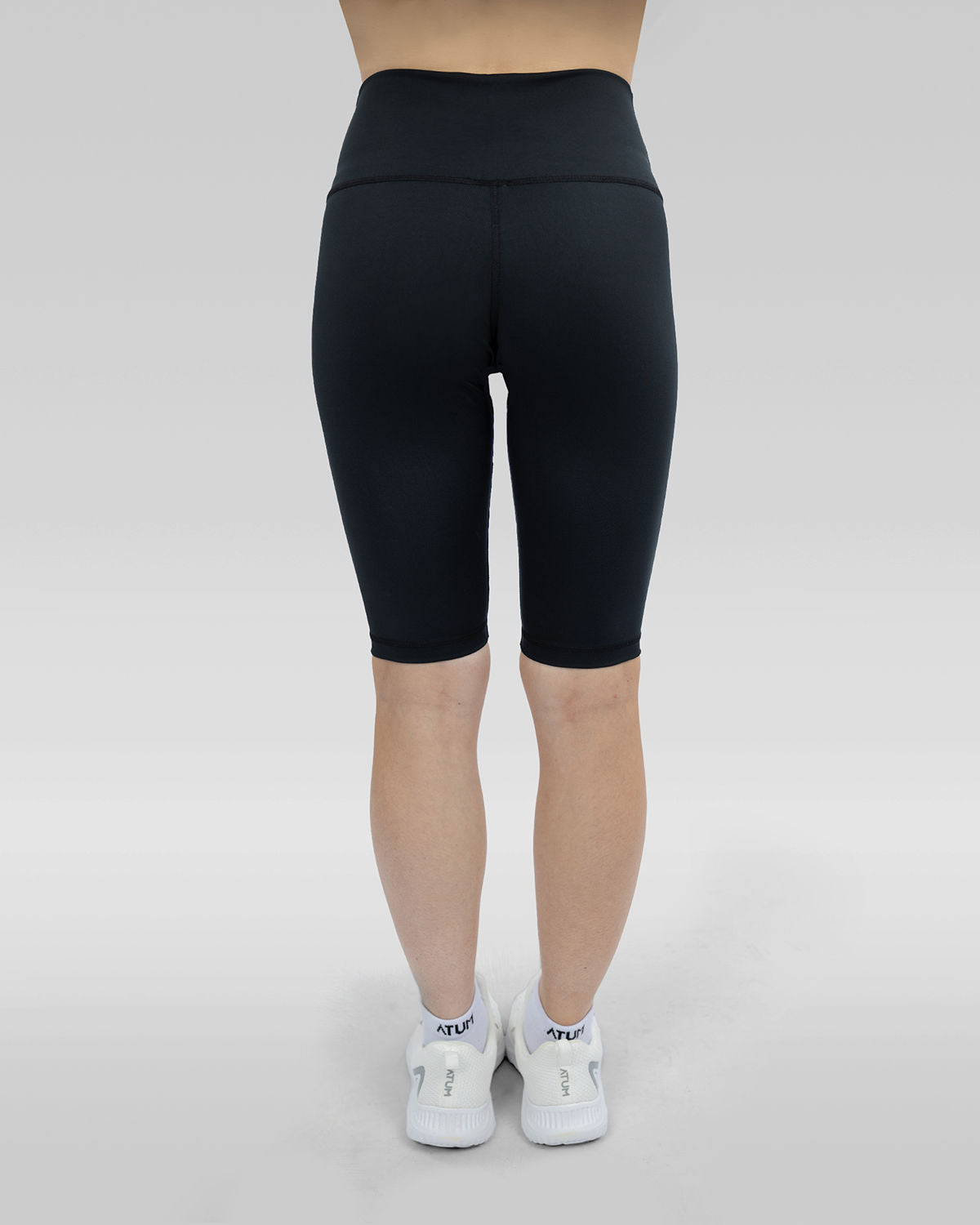 Basic Essentials Black Short Leggings-Atum -9328743
