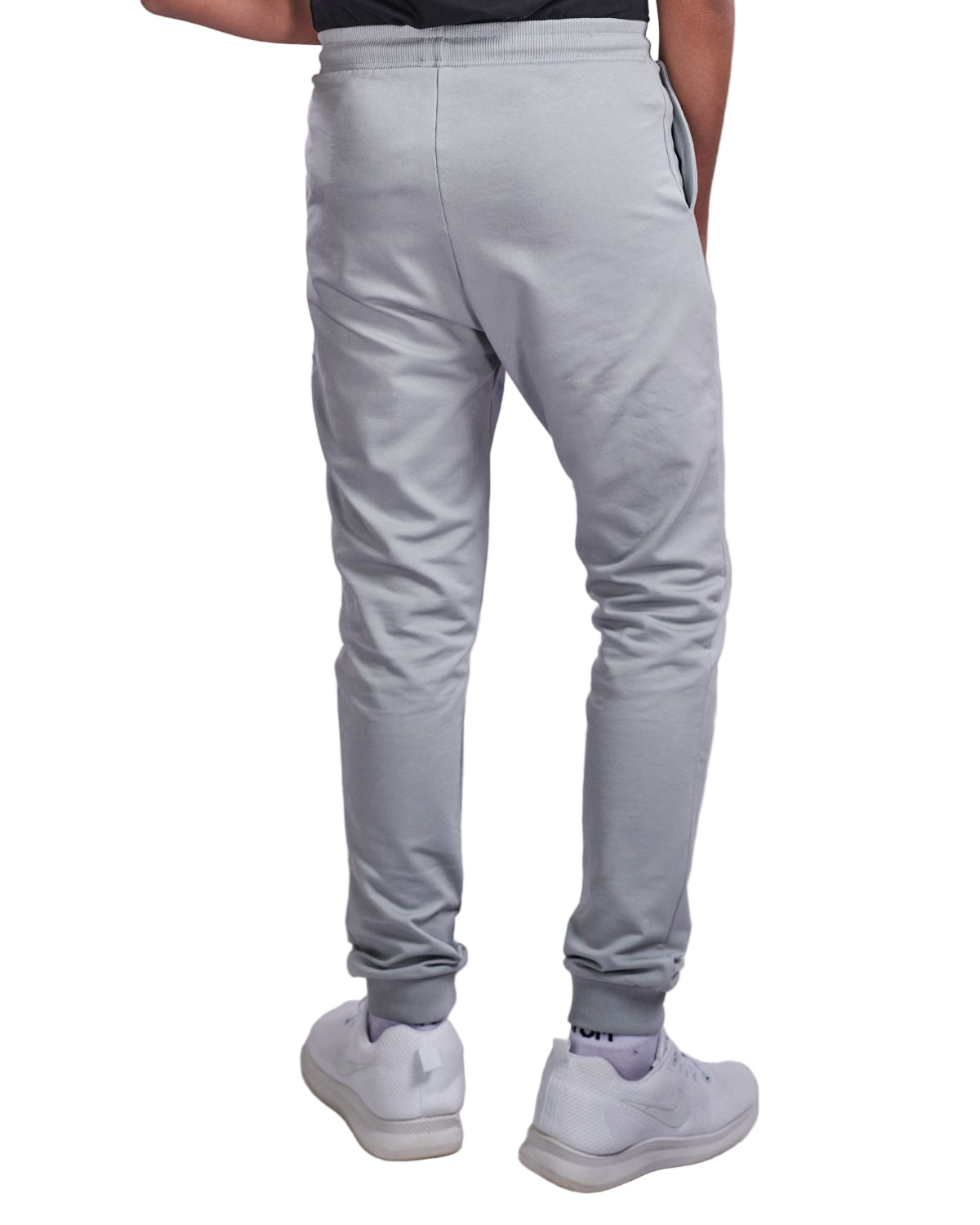 Boy's Sportive Gray Sweatpants-Atum -16016020