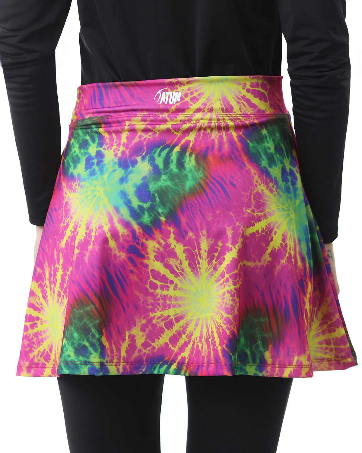 Neon Splash Pink Skirt-Atum -28158861