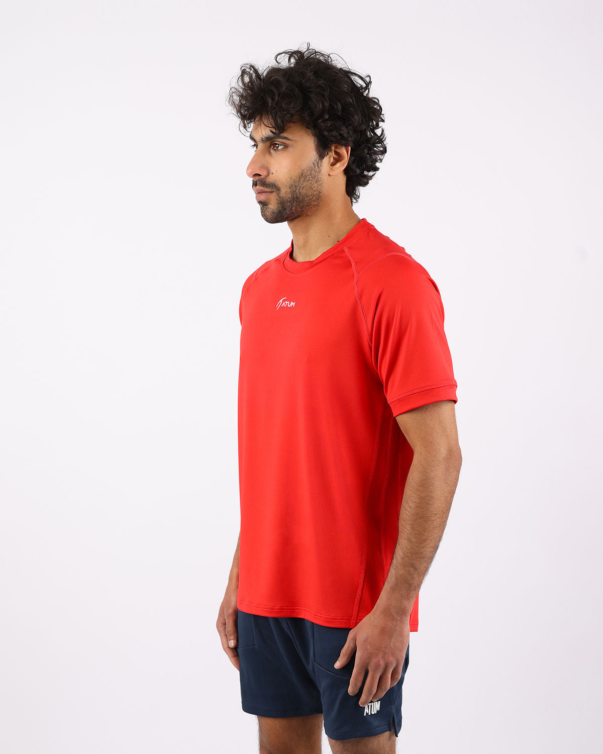 Energy Flow Men's Red T-Shirt-Atum -57268949