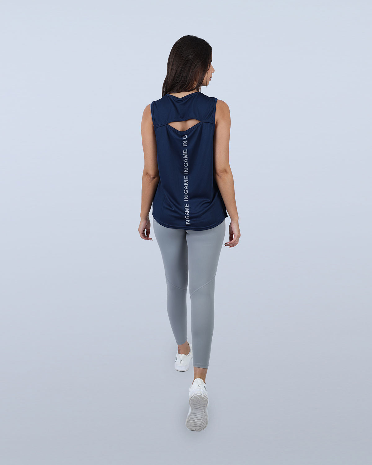 Modal Yoga Blue Tank Top-Atum -53834505