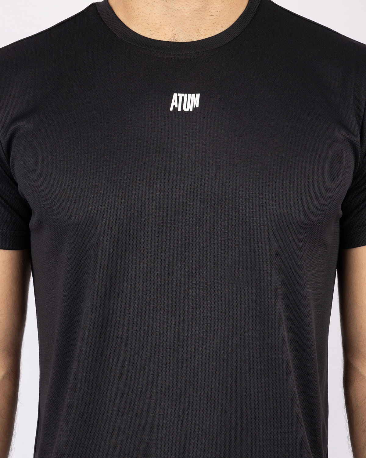 Squat Core Mesh Black T-Shirt-Atum -33322698