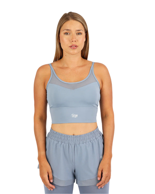 SculptFlex Blue Crossback Bra-Atum -48996715