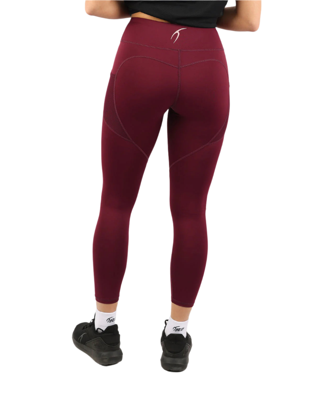Pocket Flex Capri Bordeaux Leggings-Atum -83089310