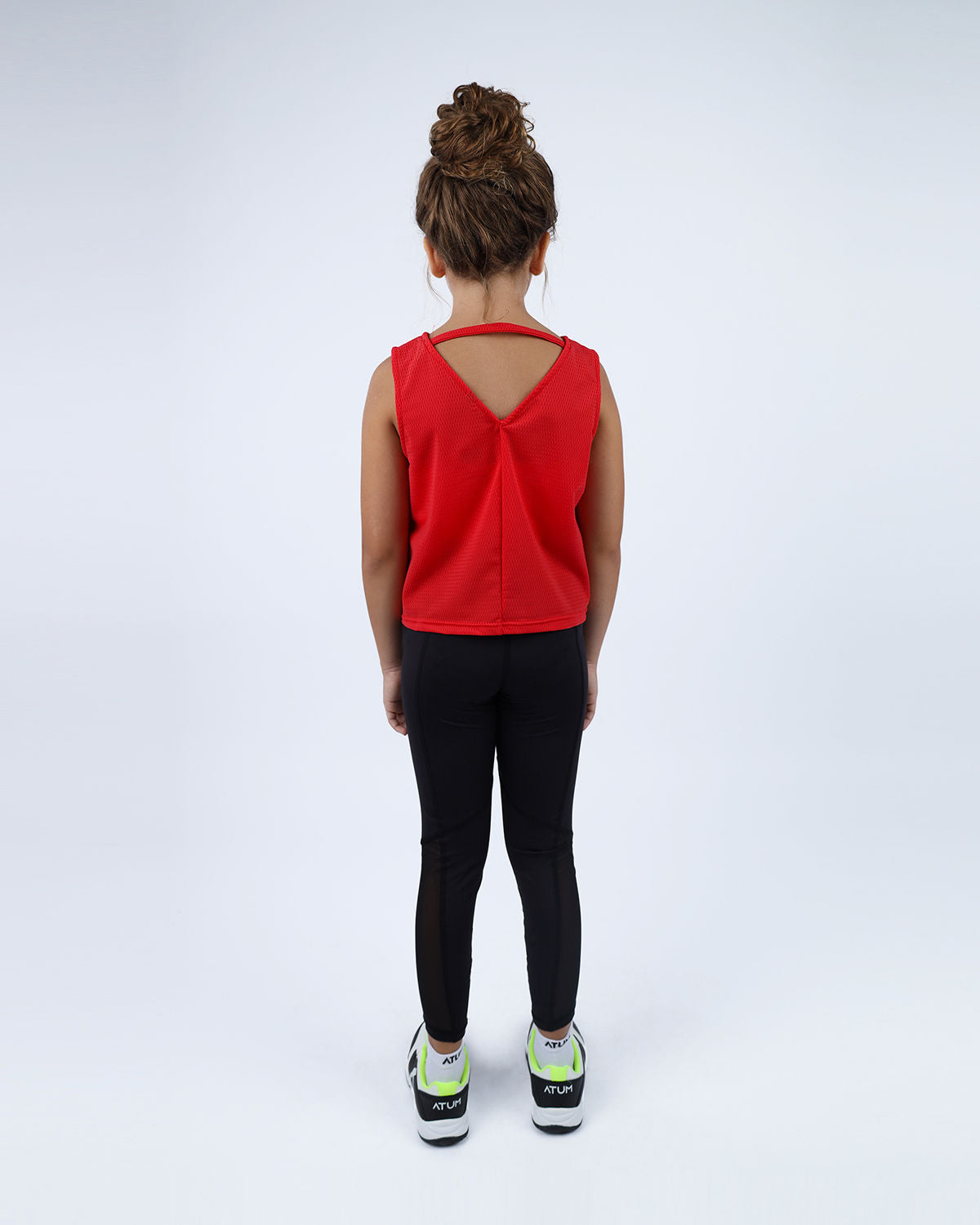 Ultra Sleeveless Cropped Red T-Shirt-Atum -52196466