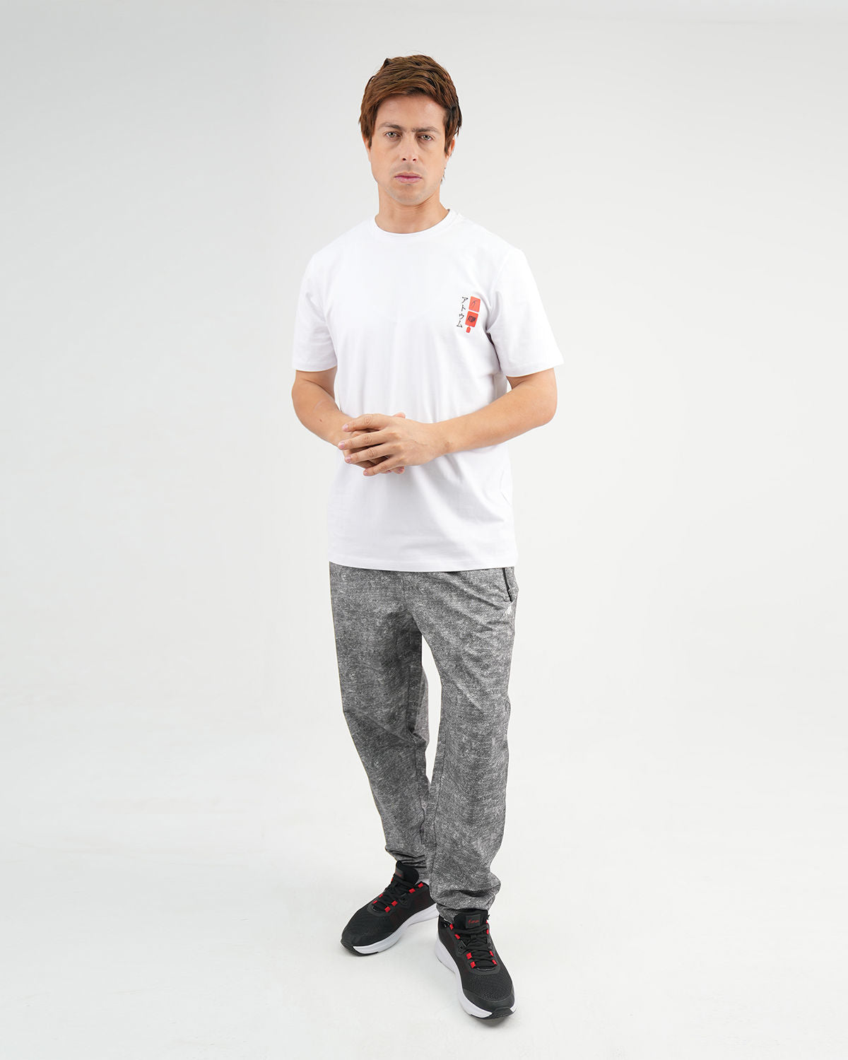 Dragon Strike Graphic White T-Shirt-Atum -4171087