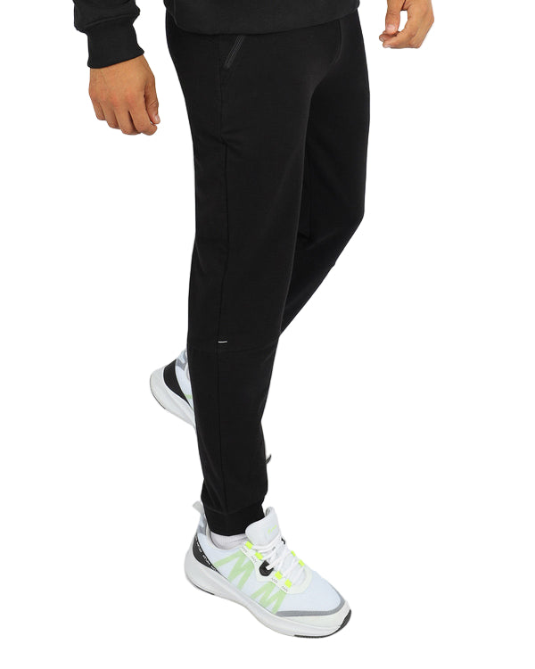 Essential Black Jogger Pants-Atum -7118725